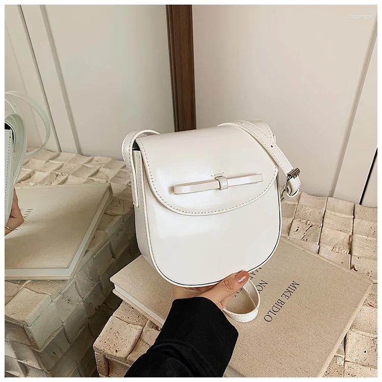 Totes Women Square New Crossbody Bag PU Leather Fashion Sg Adjustable Strap Solid Color Shoulder Purse Female Commute