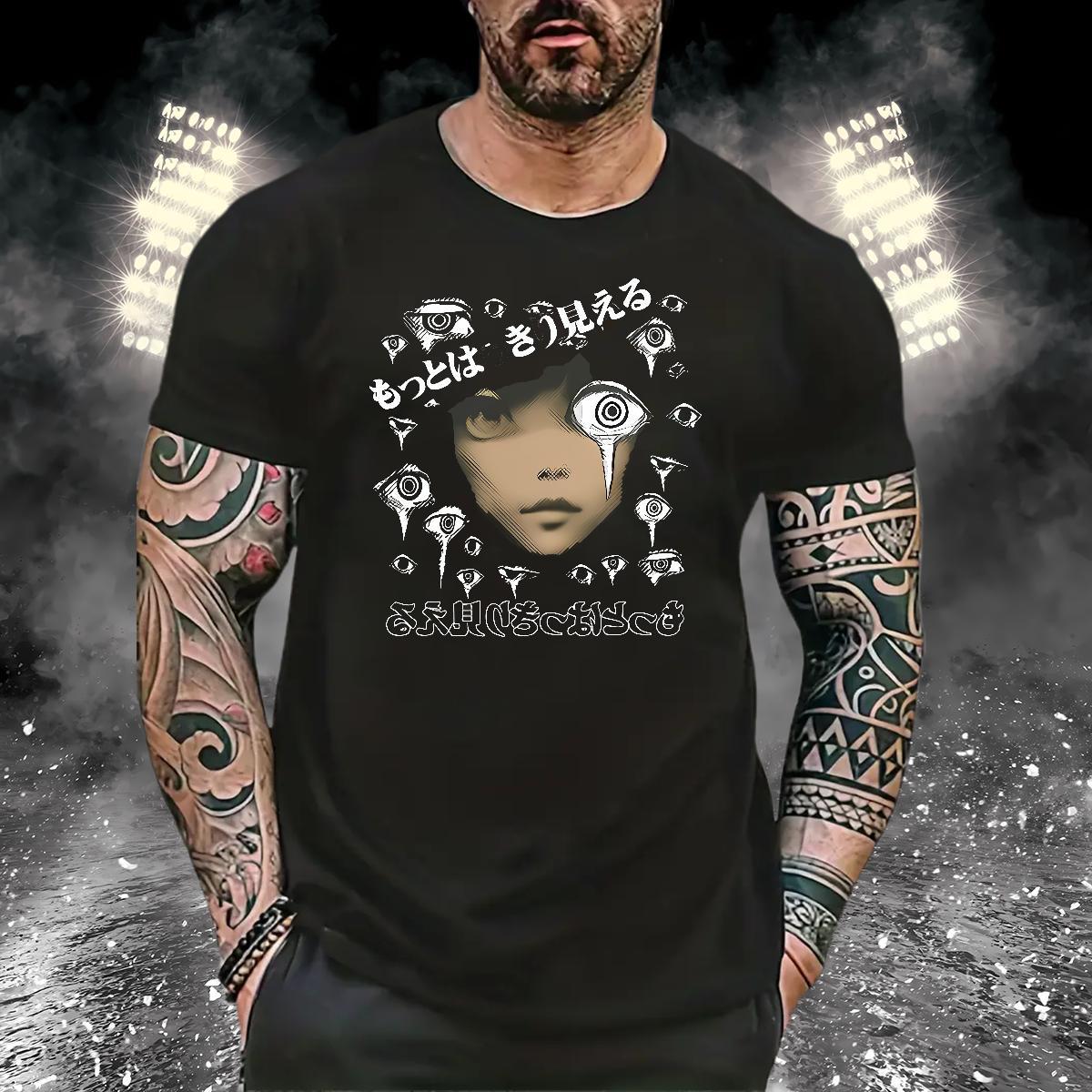 Brand girl face Mens T Shirts Street Casual Mens Tshirts 230g Pure Cotton Fashion Casual Breathable Soft Plus Size Custom Tops Shirt