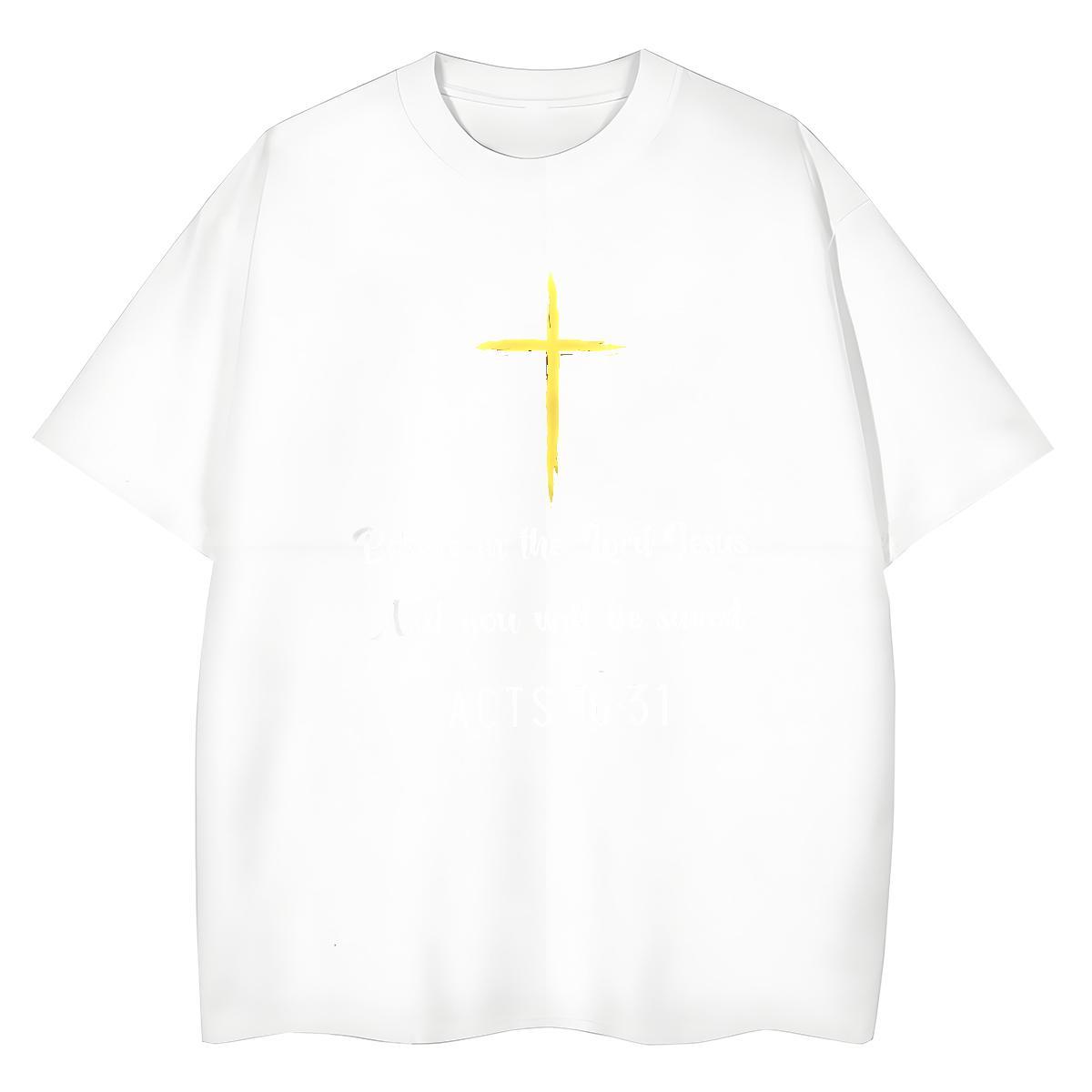 Brand Tshirt for Man Woman Sports Casual 230g Pure Cotton Custom Print Oversized Short Sleeve O-Neck letter T shirt New Tees