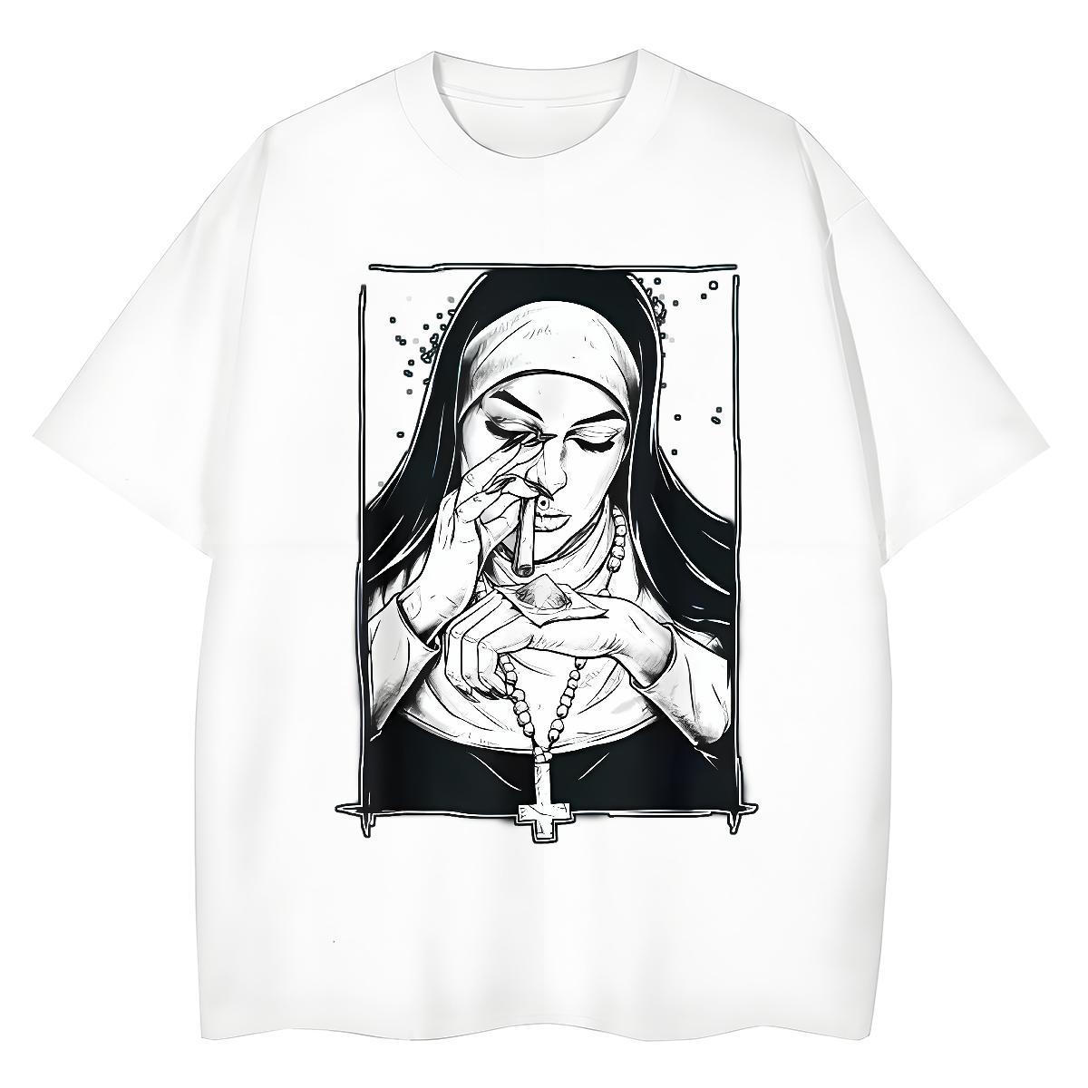 Brand T-Shirts 230g 100% Cotton Breathable Short Sleeve Casual women Womens Tshirts High quality Anime Clothes