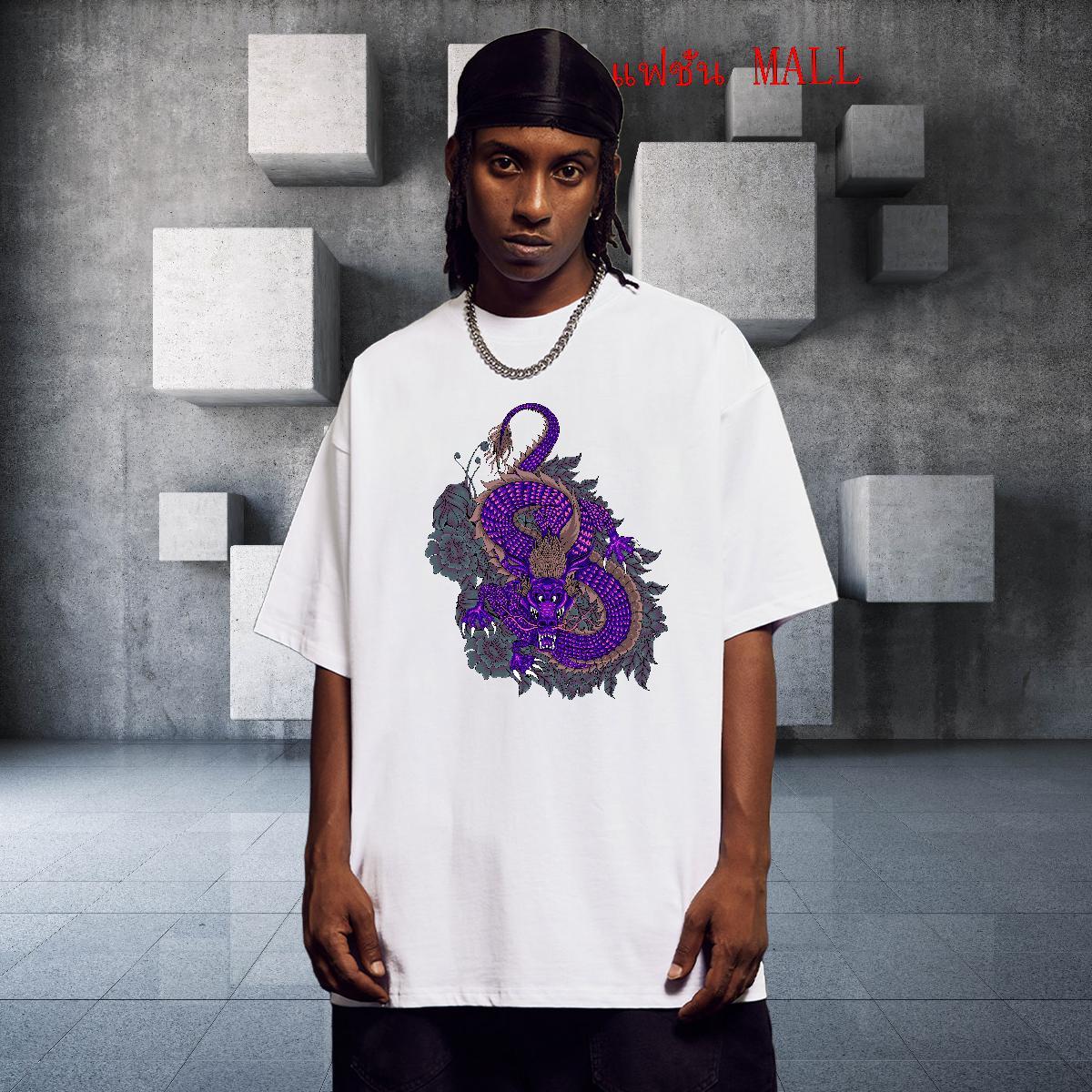 Brand Tshirt for Man Woman Casual Daily Wear 230g Pure Cotton Customized Print Breathable Crew Neck dragon Men T Shirts Classic Tees Shirts
