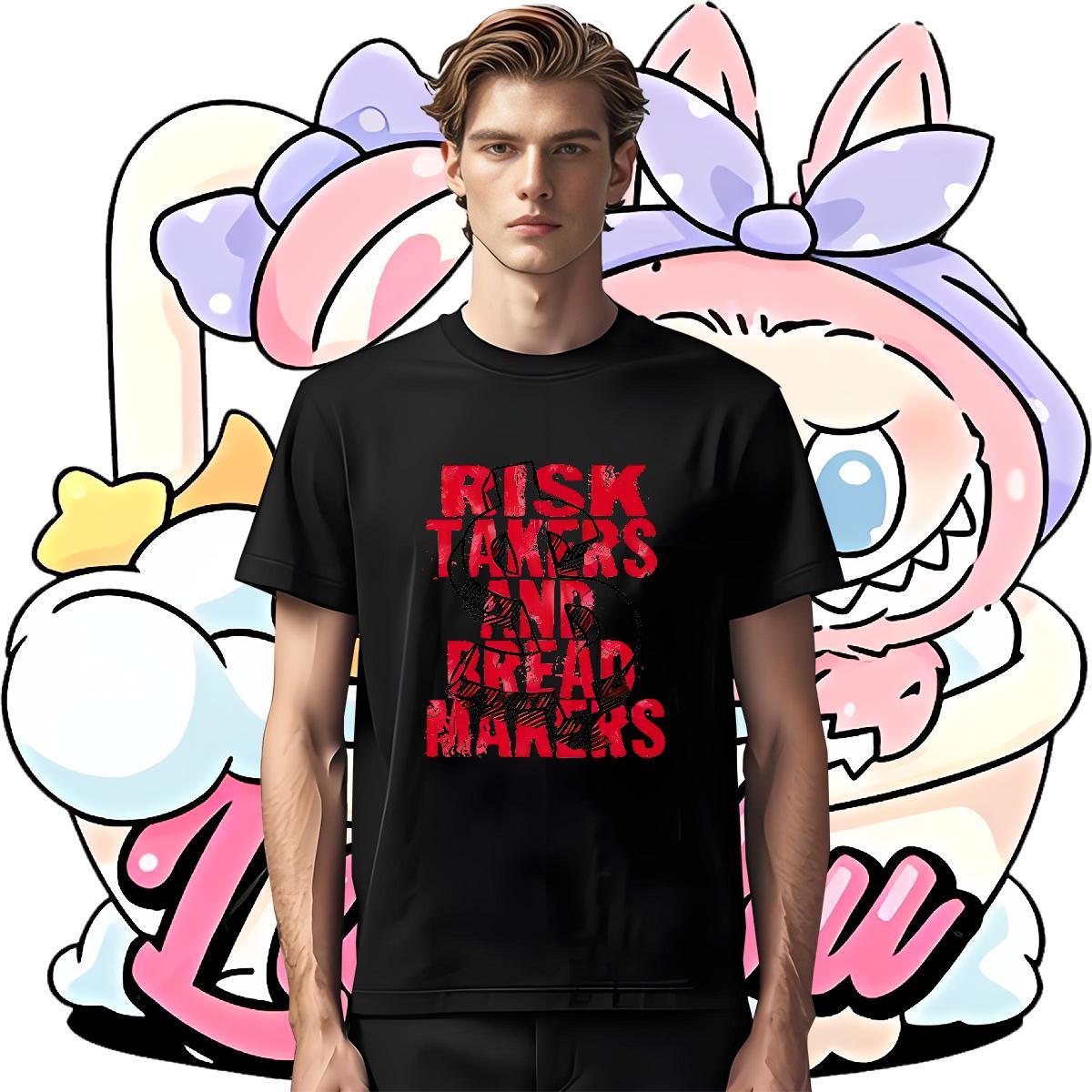 Cool money Man T Shirts Hip Hop Men Clothes T-Shirt 230g 100% Cotton 2024 Designer Breathable Anime Tops