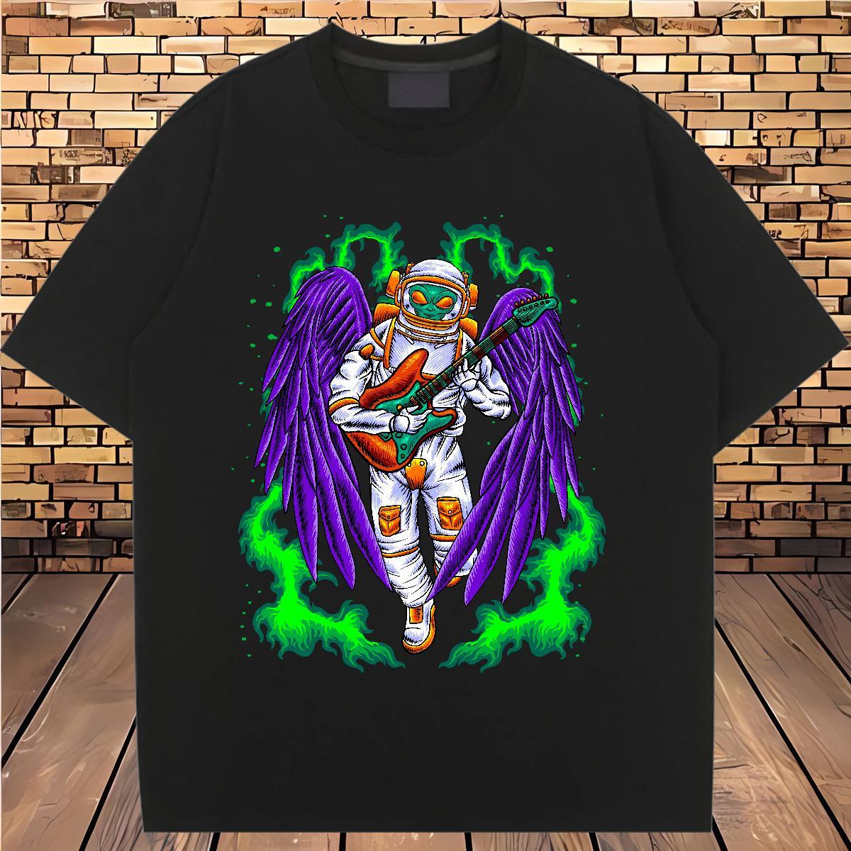 Designer Nice Unisex Tshirts 230g Pure Cotton universe Outdoor T Shirt For Woman Breathable DIY Anime Tees