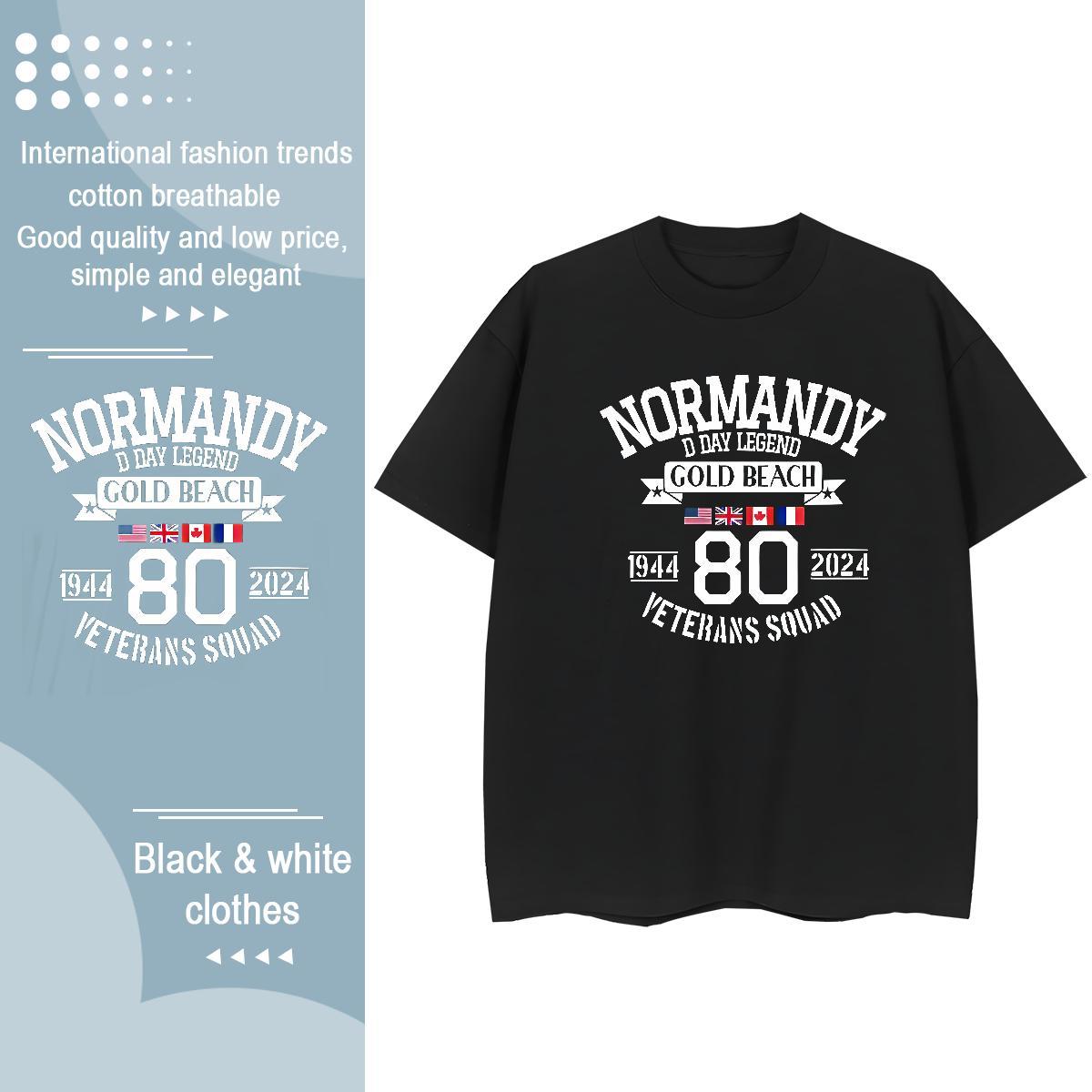 Brand Couples T Shirts 230g Pure Cotton letter Summer Casual T Shirts Women Round Neck Short Sleeve Black White Top Tees