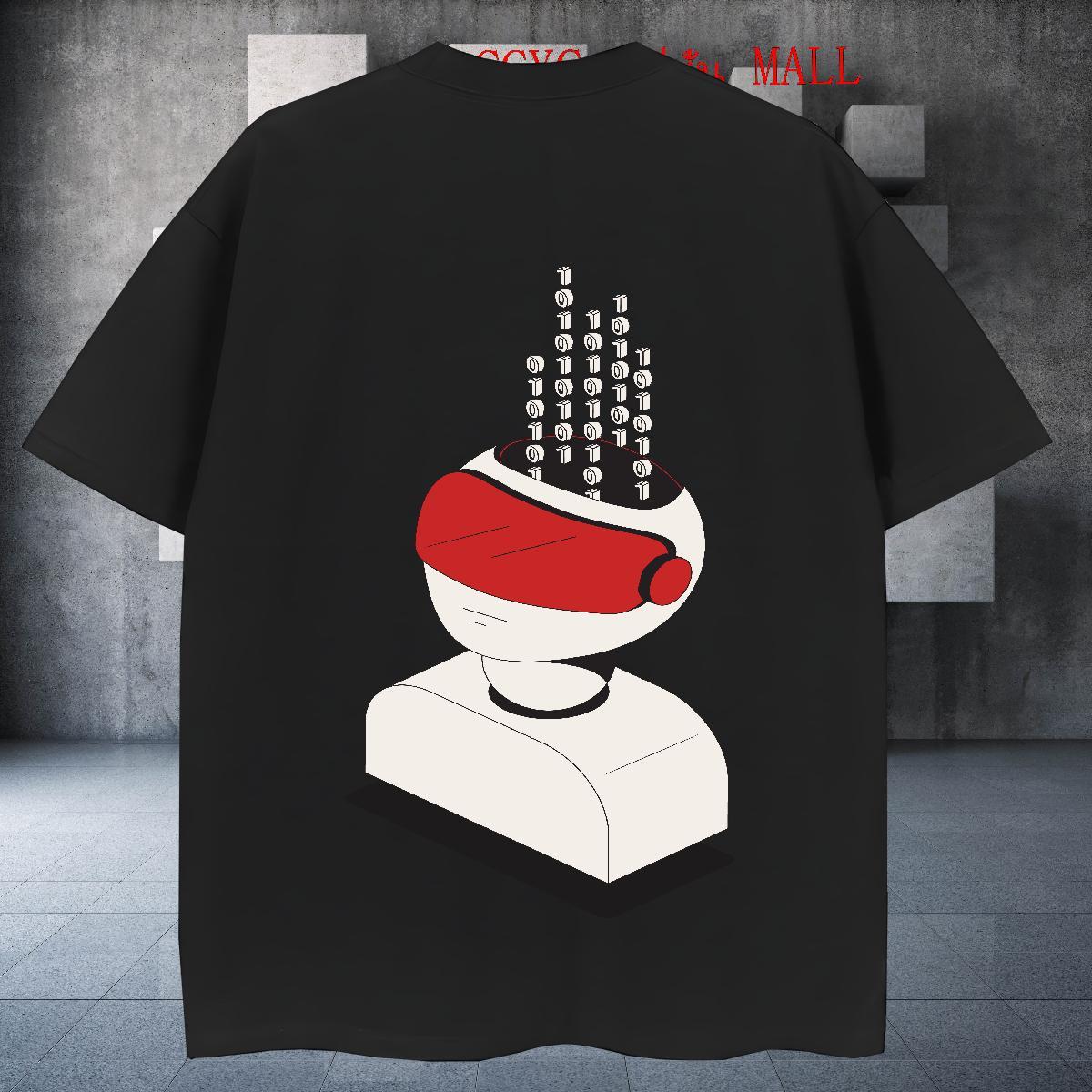Unisex Men Tshirts Beach 230g Pure Cotton Custom Print Oversized Breathable Crew Neck ET T-Shirts for Men New Arrival Clothings