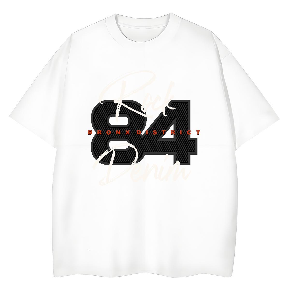 Soft Womens Tshirts 230g Pure Cotton letter Sports Street Wear T shirt Breathable Oversized L-4XL Tee Shirt