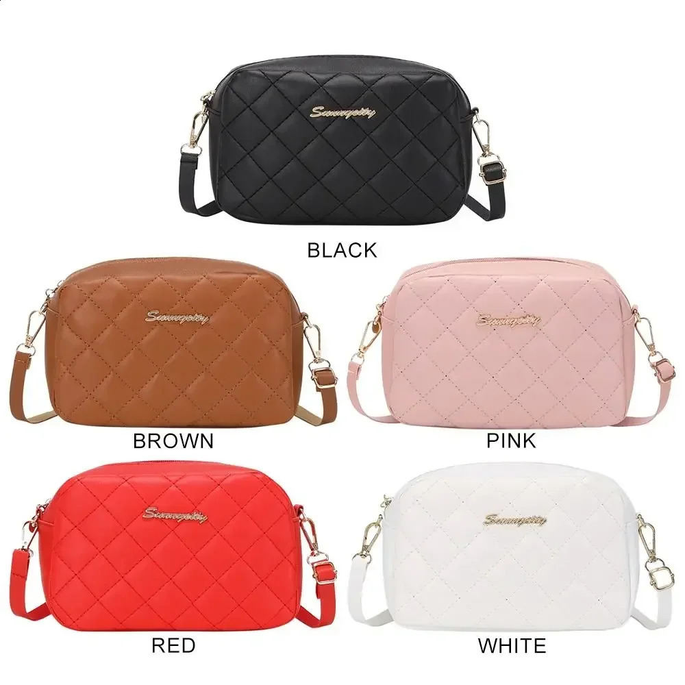 Fashion Ladies Cross Body Messenger Bag Women Shoulder over Bags Detachable Handbags Embroidered Small Square 240821