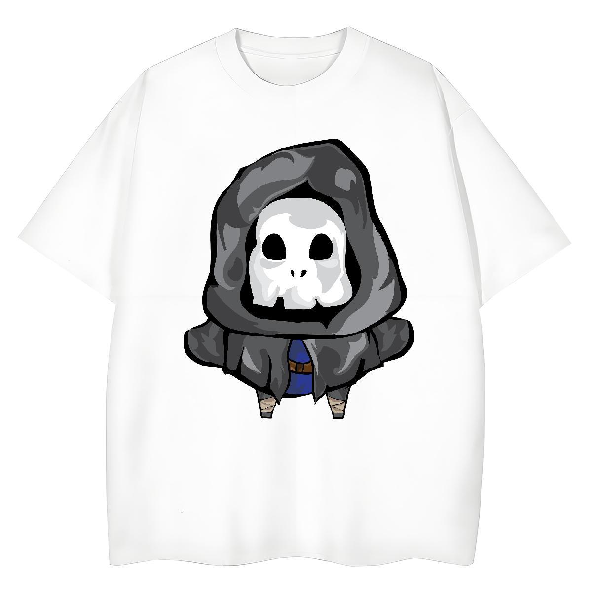 New Arrival Womens T Shirts 230g Cotton Comfortable Daily Wear skull Lady T shirt Unisex Customized Tops Tees