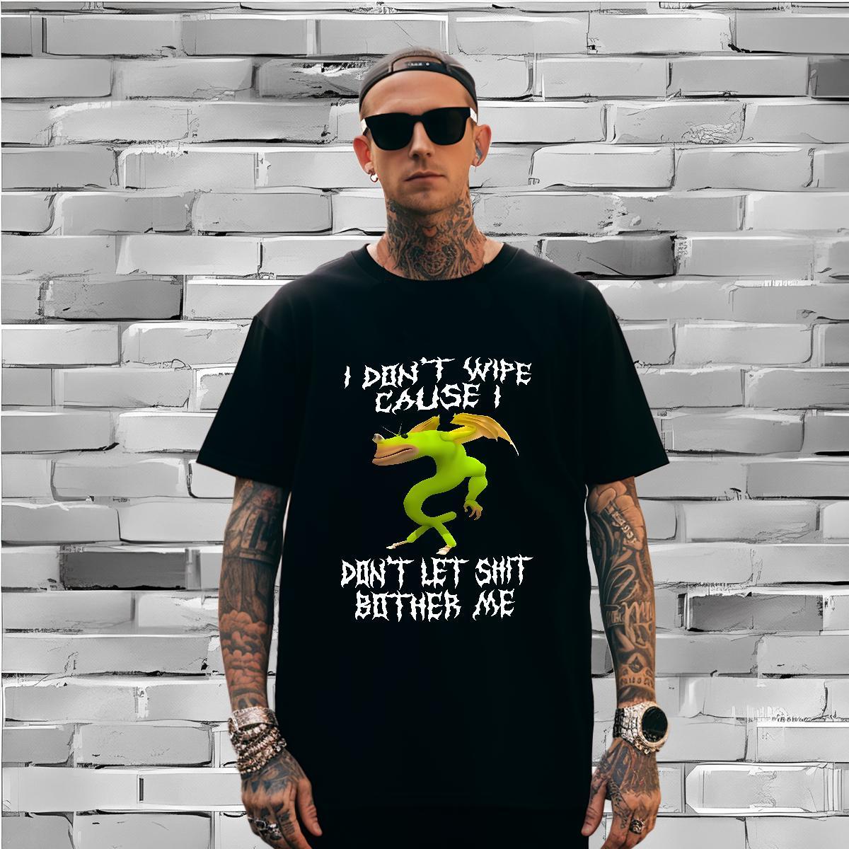 Comfortable T-Shirts for Men frog Breathable Crew Neck Daily Wear DIY Printed 230g Cotton Mens Tshirts Custom Tees