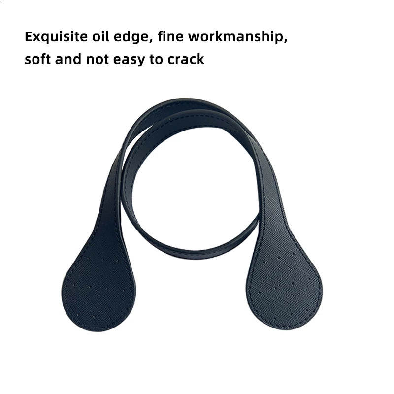 pair of long bag straps for DIY handbags PU leather straps hand sewn used for womens bag accessories 240821
