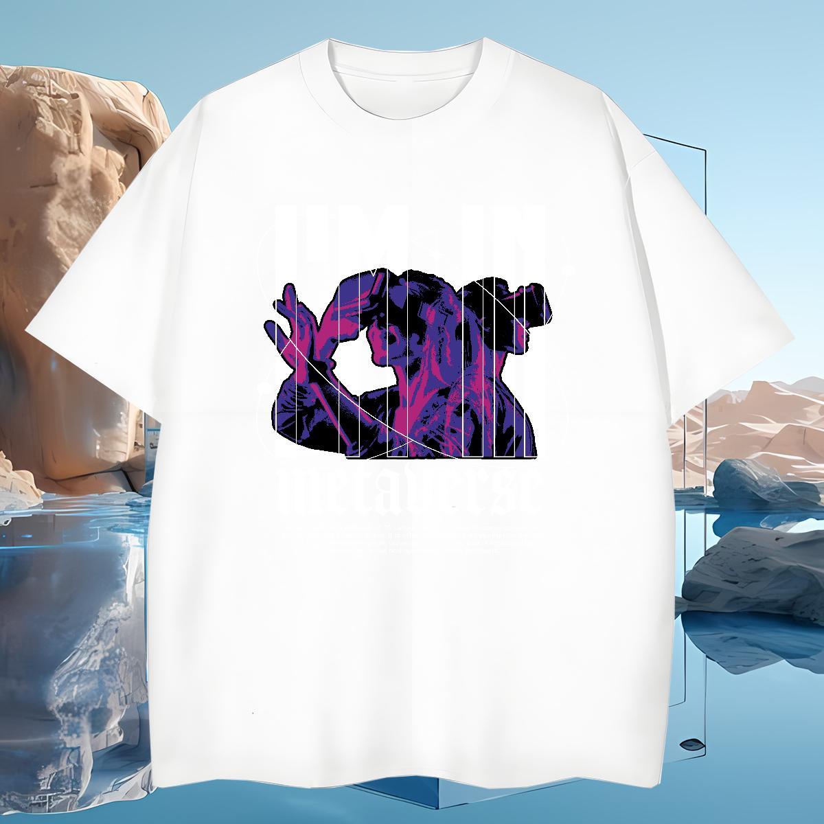 Designer women Mens T Shirts Home Outdoor Men Tops Tees 100% Cotton 230g DIY Customized Pure Cotton Graphic Tops Shirt