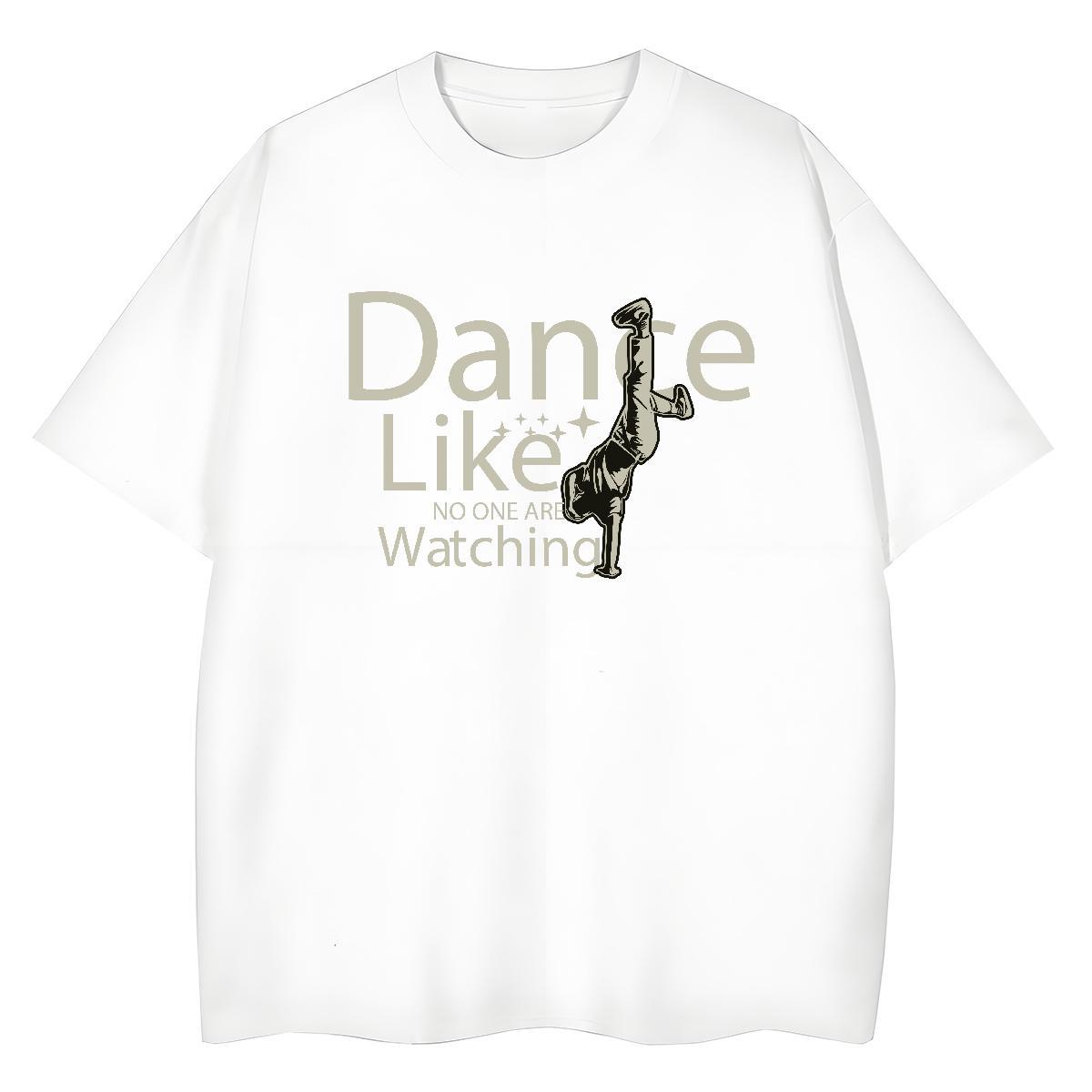 Wholesale Couples T Shirts Casual 230g Cotton Custom Anime Crew Neck Breathable headstand T-Shirts 2024 Designer Wear