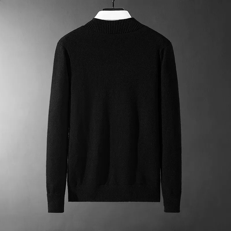 Mens hiphop knitted jumper sweater cartoon watermelon letter printed street clothing Harajuku autumn oversized casual zipper 240821