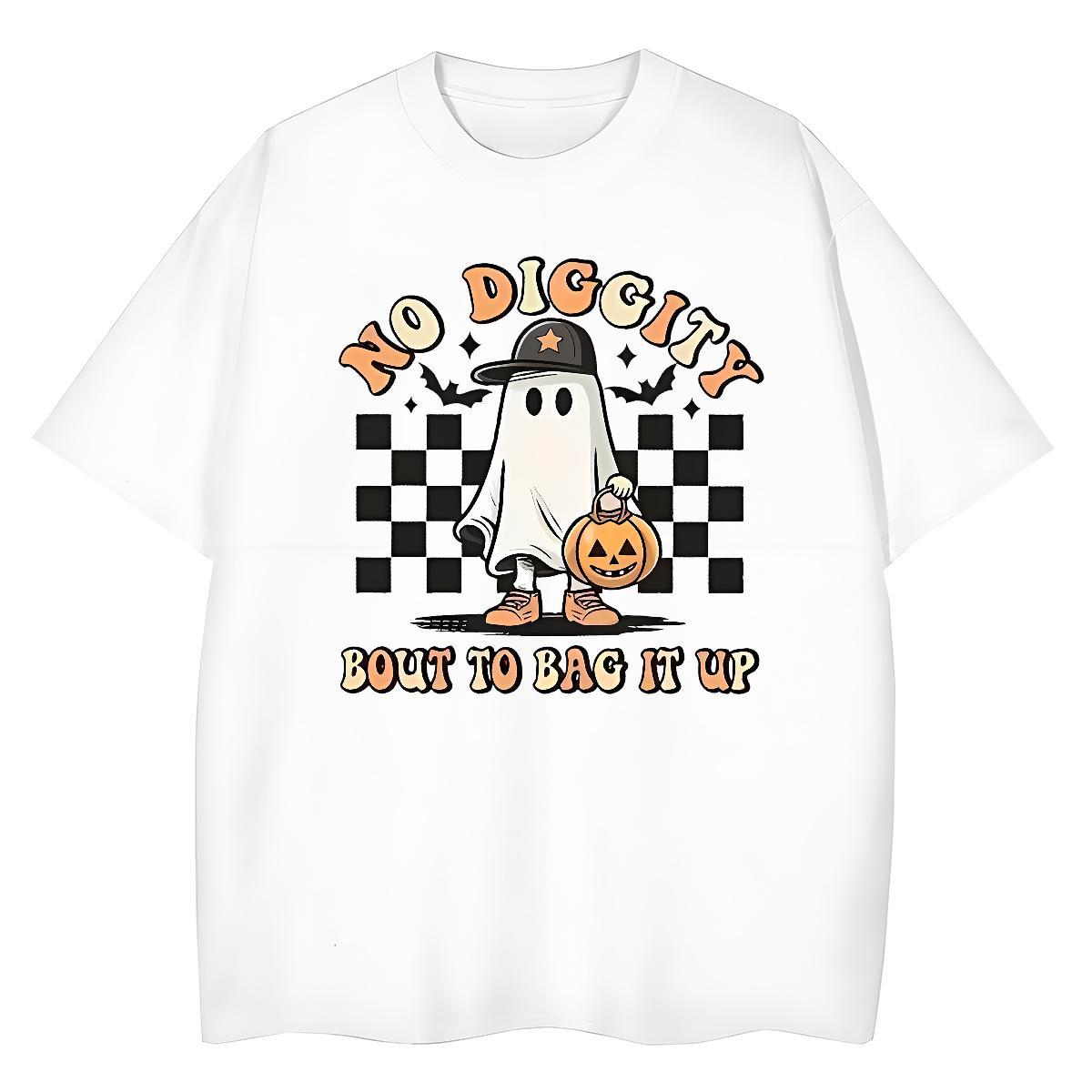 Popular Women Tshirts 230g Pure Cotton pumpkin Hip Hop Street Women T Shirts Breathable Short Sleeve White Plus Size Polos