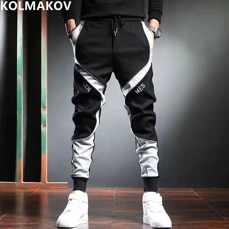 Spring and Autumn Mens Classic Fashion Trend Trousers Mens Casual Comfortable Large Size High-Quality Sweatpants 5XL 240822