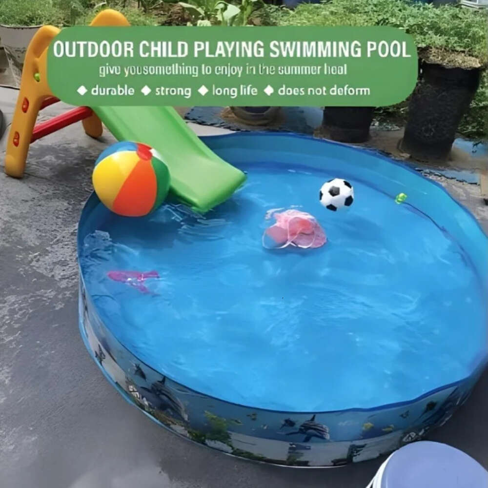Play Non-Iatable Collapsible Large Outdoor Round Family Pool Pet Products Removable Pools