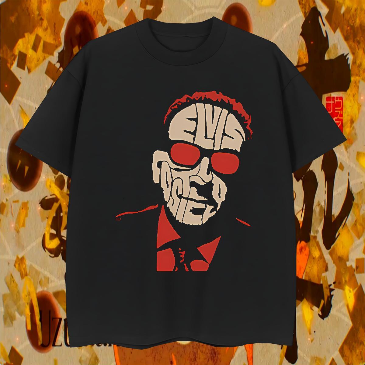 2024 Men Tees 100% Cotton 230g Street Casual scary Breathable Crew Neck T-Shirts High Quality Custom Printing Tops