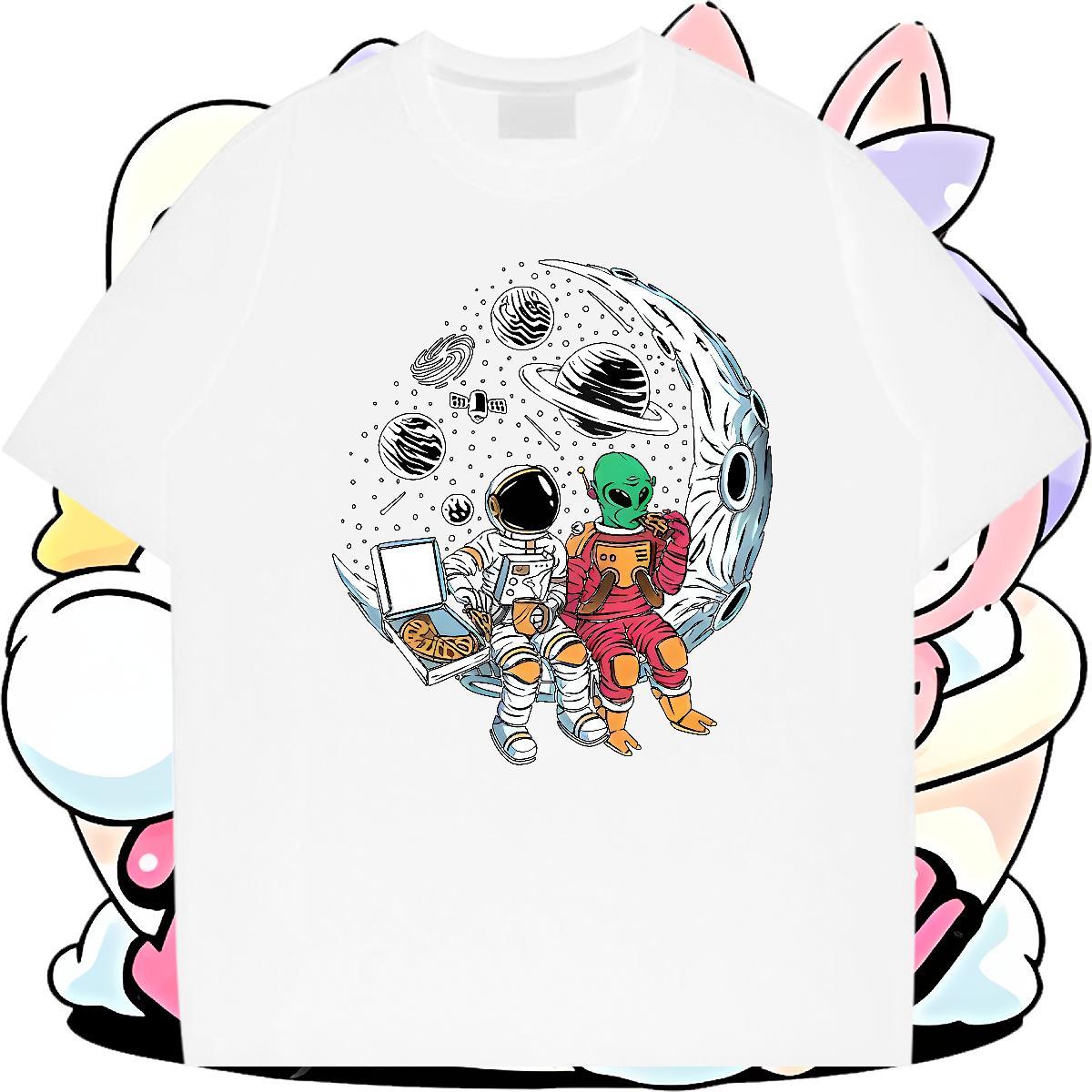 Brand star Men Tops Tees 230g Pure Cotton T Shirt For Man Custom Anime Sport O Neck Short Sleeves Loose Clothes