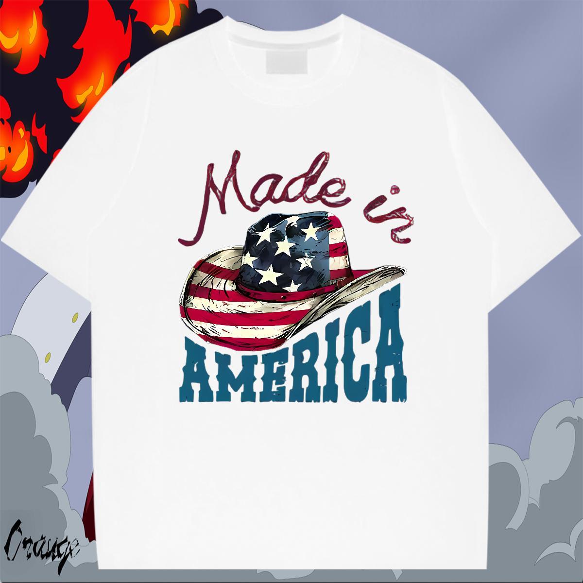 Popular Men Clothes T-Shirt High Street Hip Hop 230g Cotton Floral Print Breathable Crew Neck letter Man T Shirts DIY Customized Tops Tees