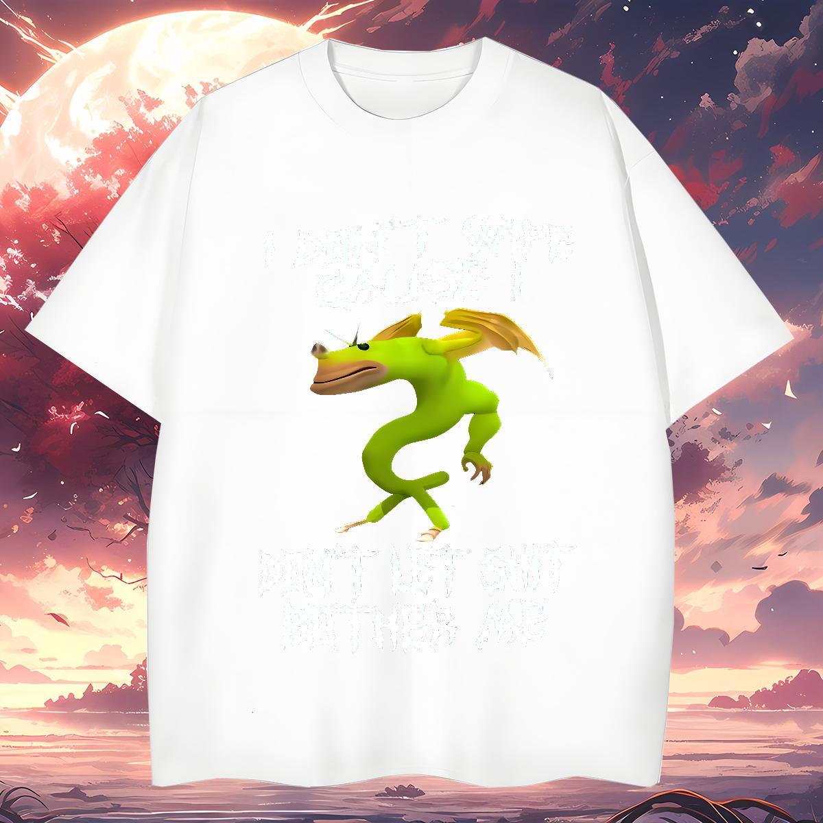 Brand frog T-Shirts Summer Casual Men Tshirts 230g 100% Cotton 2024 Summer O-Neck Short Sleeve Custom Big Size Tees Shirts