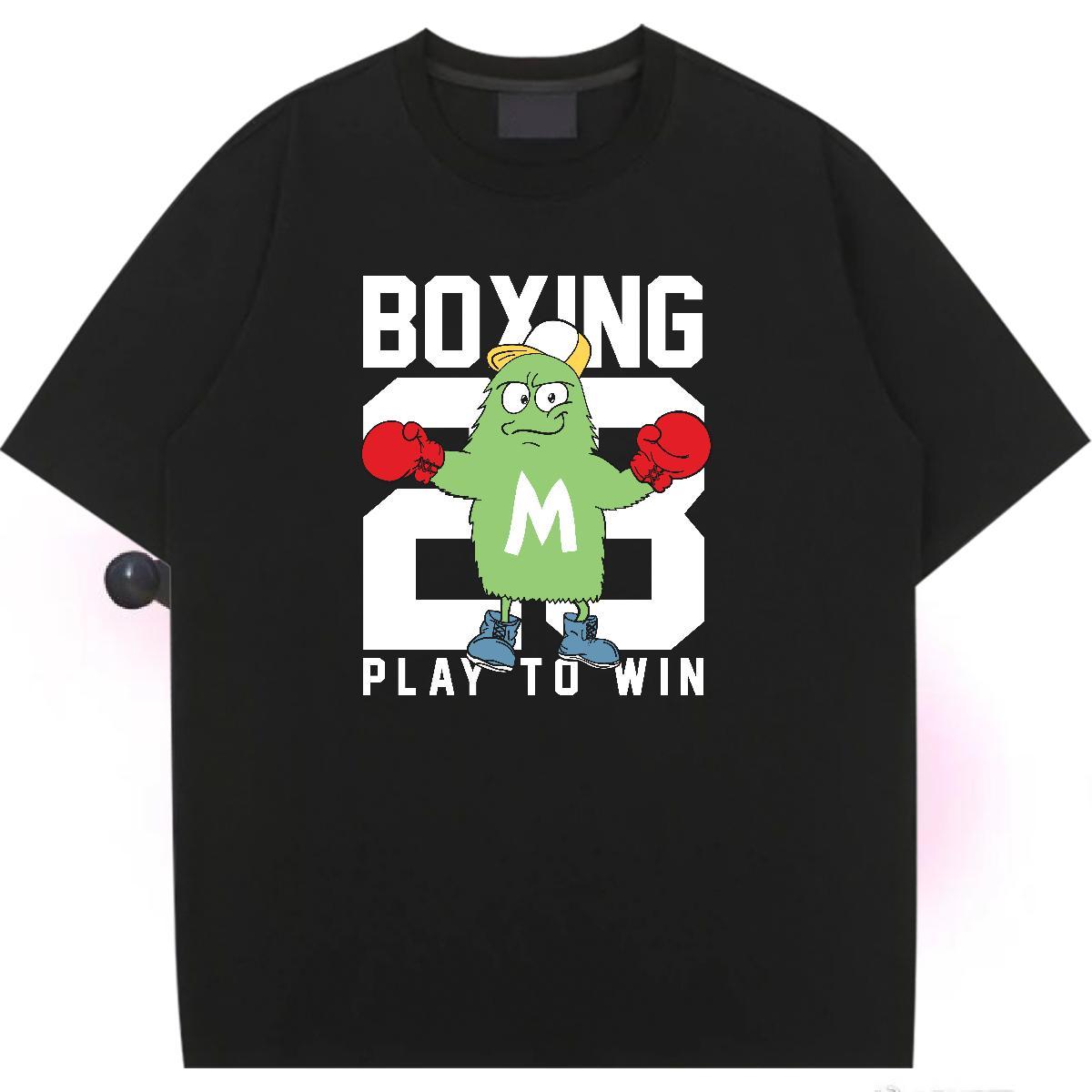 Female Woman Tshirt 230g Cotton role Sport T shirt Breathable Short Sleeve Black White Tops