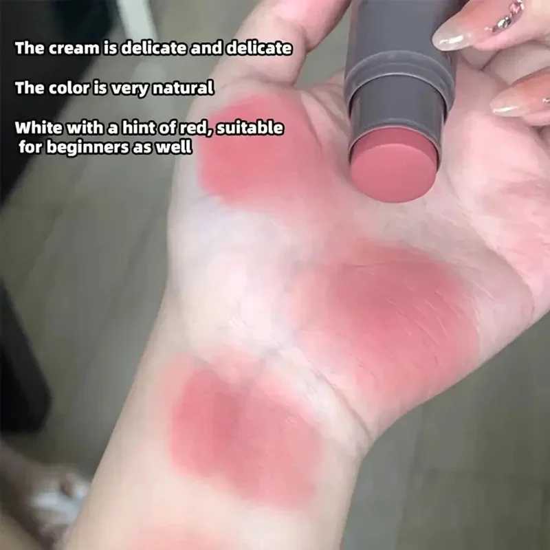 B Stick Double ended Powder Ber Color Natural Long Lasting Matte Makeup Monochrome Creamy Rouge Sponge B Stick 2024XJ241225