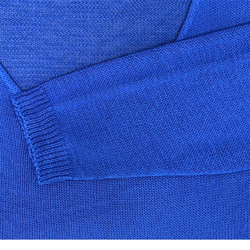 Mens casual Vneck solid sweater springsummer fashion knitted mens floral top Harajuku long sleeved skydiving streetwear 240821