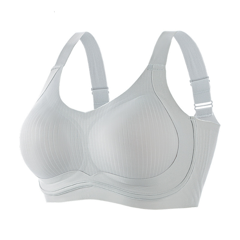 Untouched lingerie for women with smll chest, restrined ccessory brests to prevent sgging. Full cup without steel rims, lrge size, djustble, nd text d