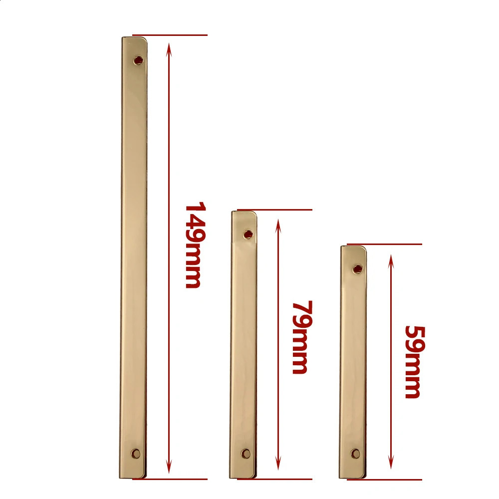 20Pcs 3 to 30CM bag screw clip edge protector metal buckle bag wallet decorative corner DIY leather craft accessories 240821