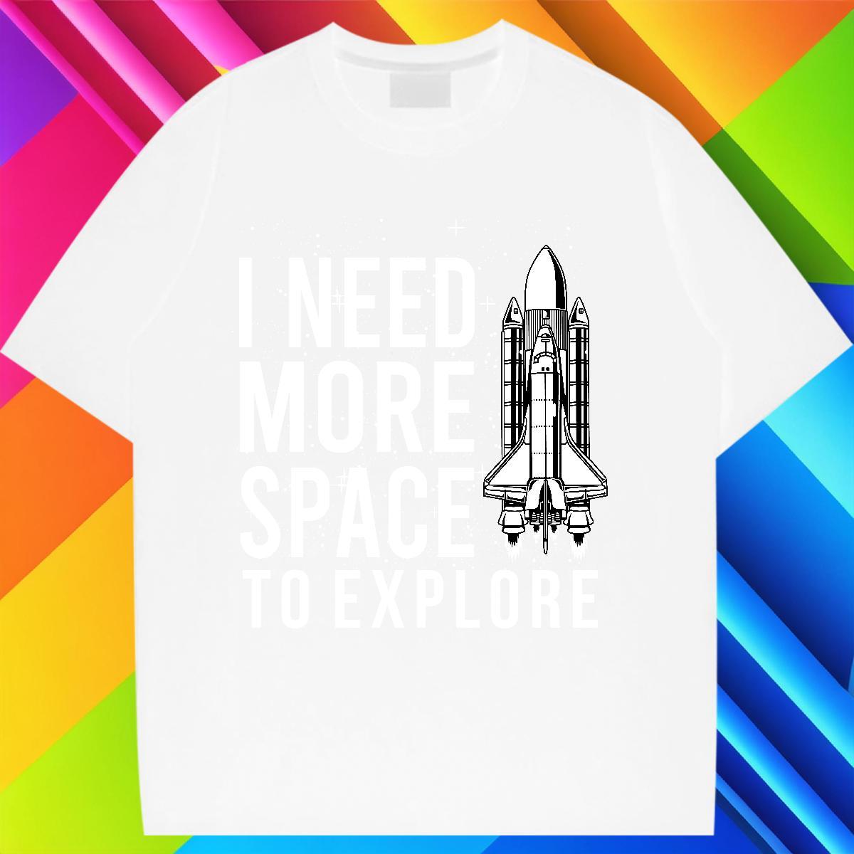 Female Womens Tshirts 230g 100% Cotton universe Casual Women T Shirts Crew Neck Breathable Customized Tops