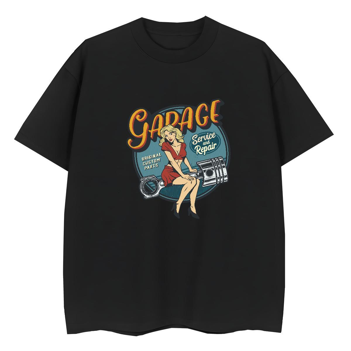 2024 DIY T Shirts Women 100% Cotton 230g Breathable Short Sleeve Hip Hop person Woman Tshirt Loose Plus Size Custom Top Tees