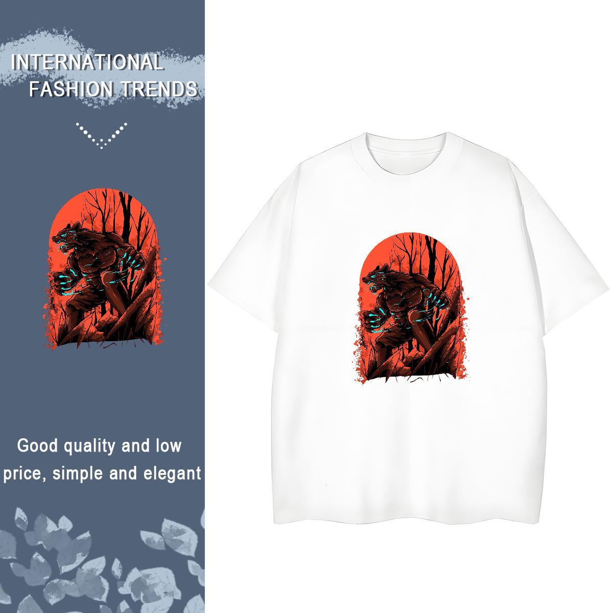 Stylist T-Shirts for Women 230g Cotton Breathable Hip Hop skull Tshirt for Man Woman Designer Nice Custom Print Oversized Tshirts