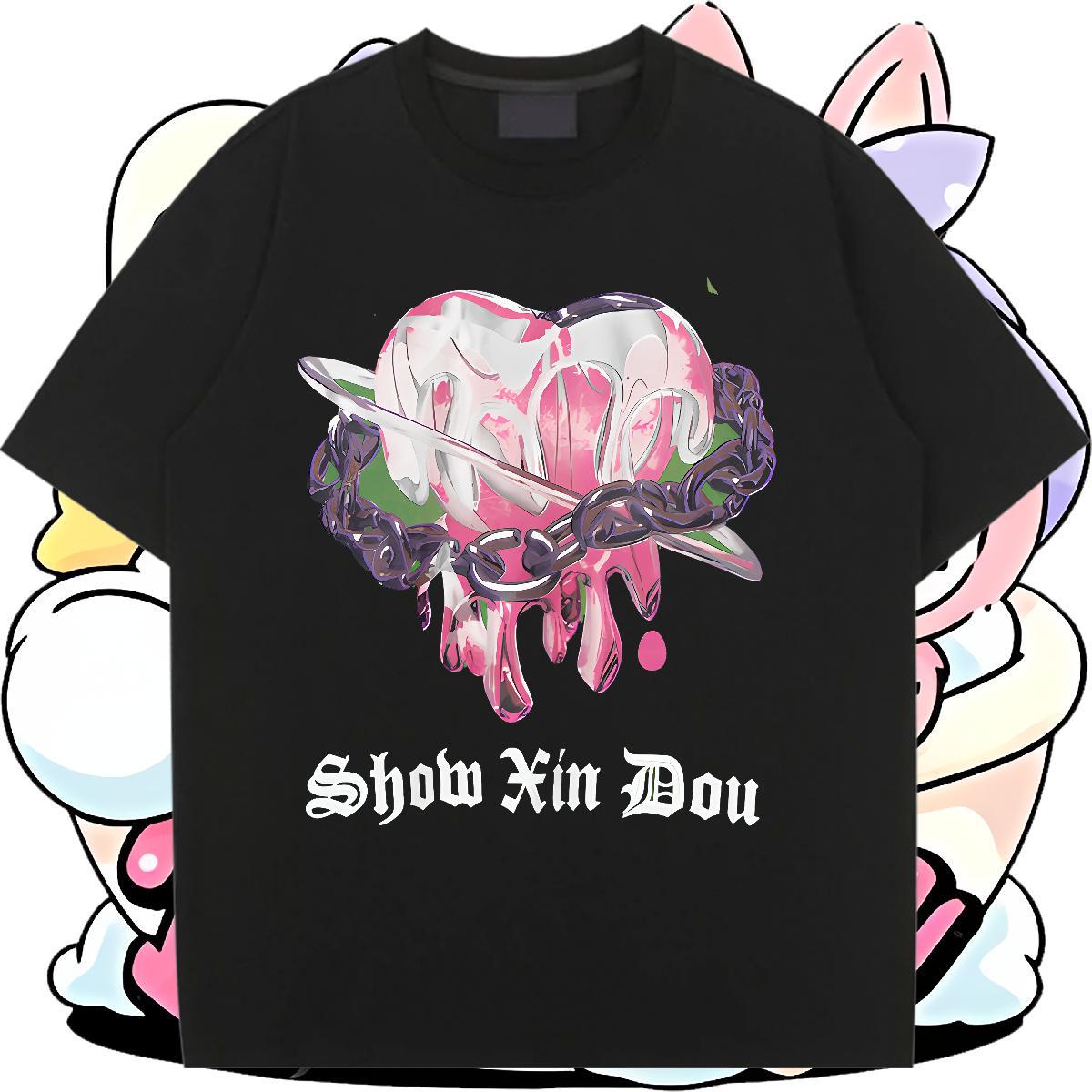 Free Shipping Tshirt for Man Woman 230g Pure Cotton letter Sports Street Wear T Shirts Women O-Neck Short Sleeve Black Oversized Tops