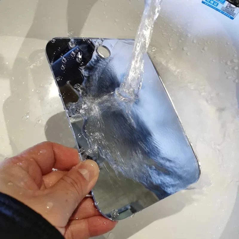 Shower Mirror Fogless Bathroom Shaving Mirror Lady Makeup Mirror Multifunctional Adhesive Bathroom Shower Mirror fogless 240822