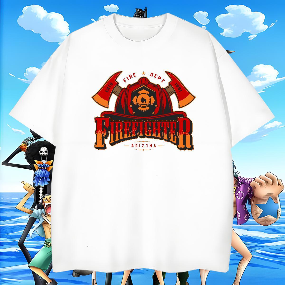 Comfortable Mens Tshirts Sports Casual 100% Cotton 230g Anime Print Short Sleeve Soft logo T Shirt For Man Stylist Tops Tees