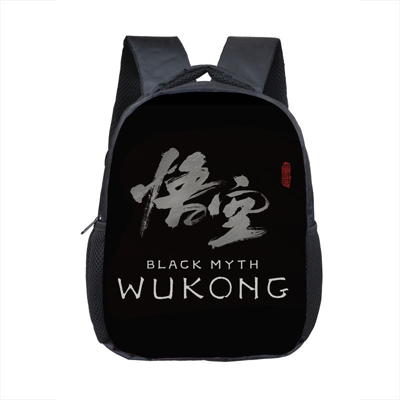 2024 New Black Myth Wukong game surrounding student backpack cartoon bag kindergarten 3-5 year old children bag