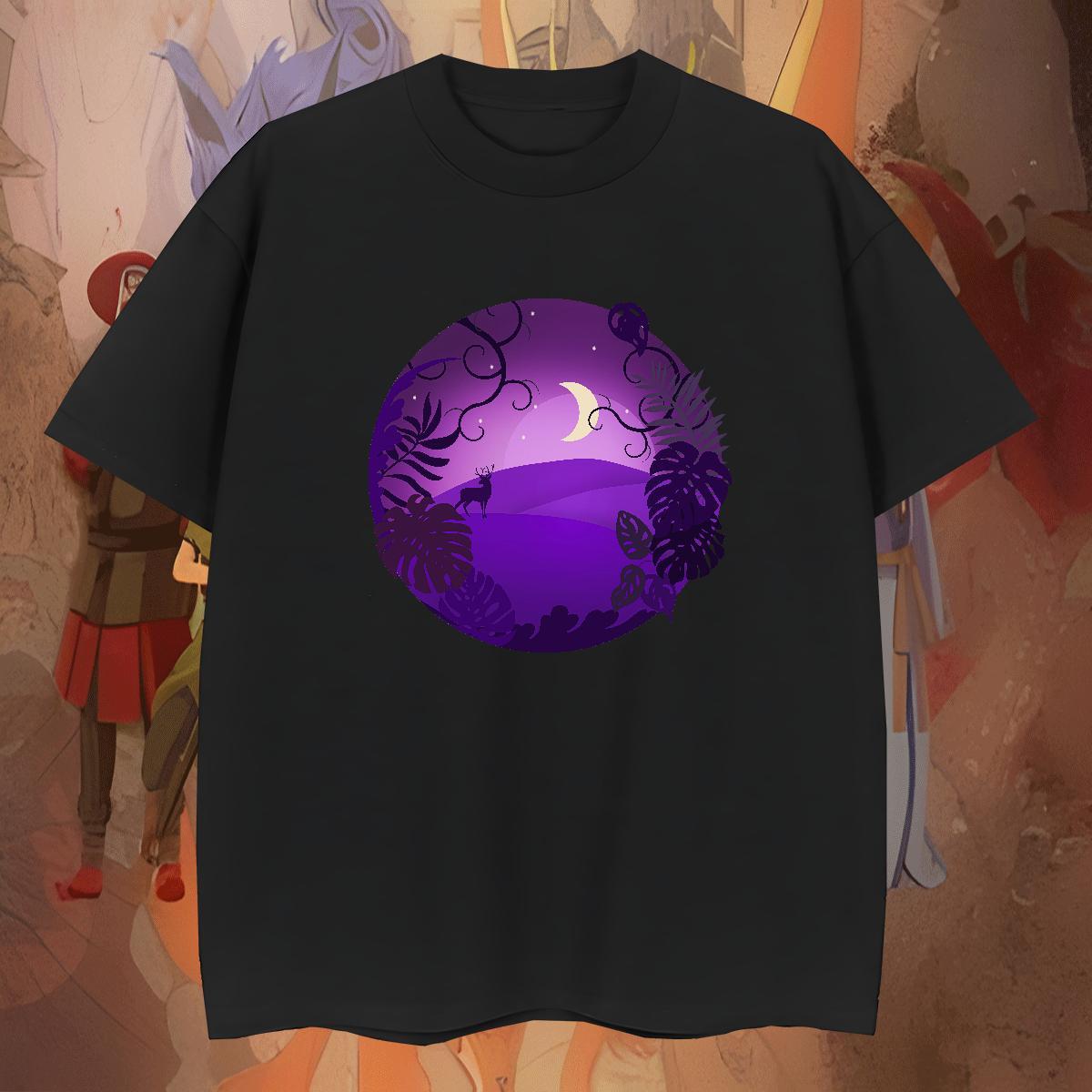 Classic Men Tees Casual Beach 100% Cotton 230g Plus Size Cartoon Breathable Crew Neck sky T shirt Stylist Tee Shirt