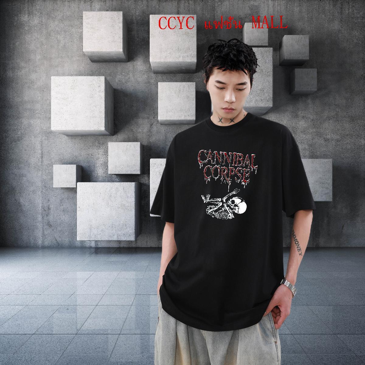 2024 Outdoor Tshirts skull Breathable Crew Neck 230g Cotton T shirt Designer Asian Size Tops Tees