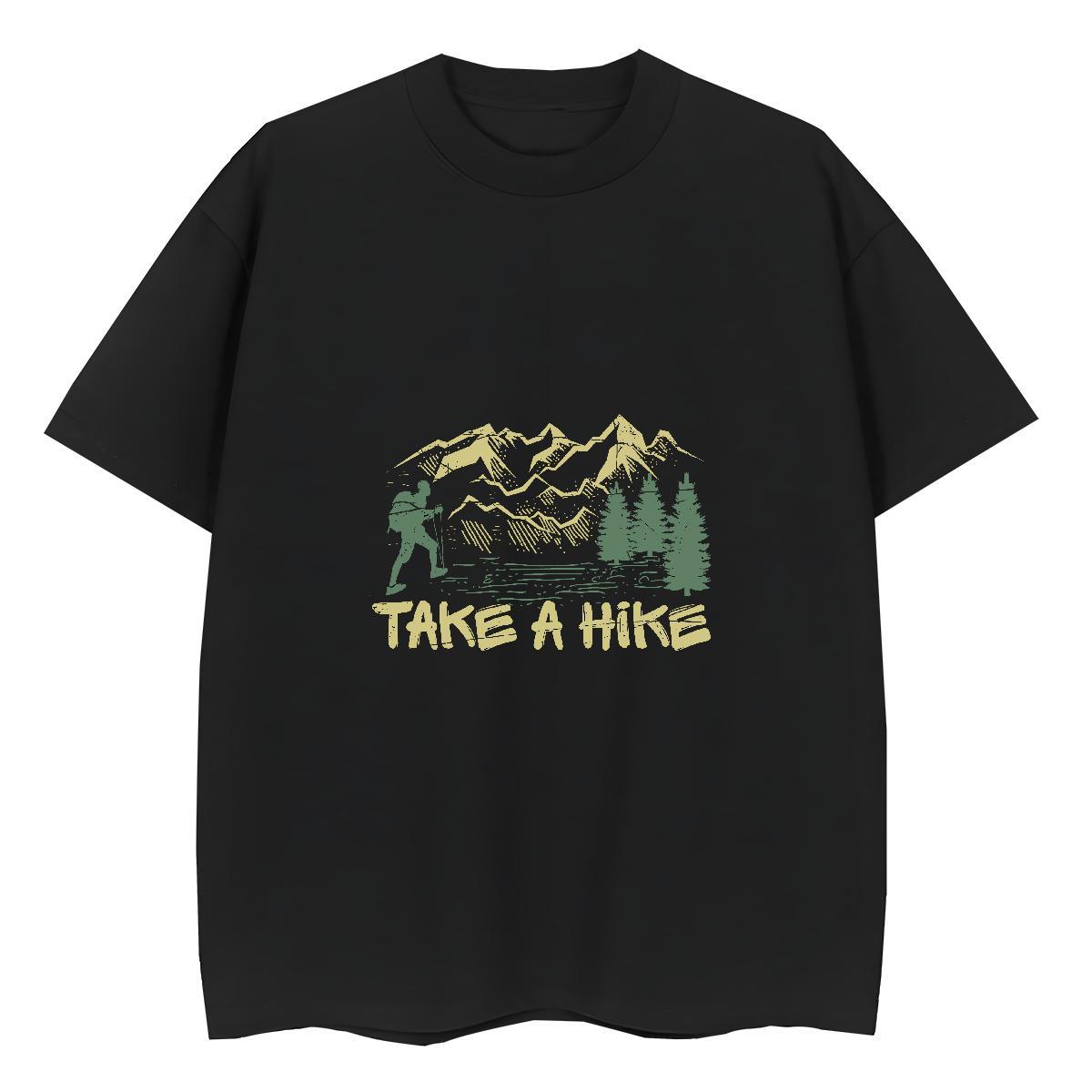 2024 Casual T-Shirts for Women Crew Neck 230g Pure Cotton Tshirt for Man Woman Anime Print tree Summer Casual Wholesale Tees Shirts