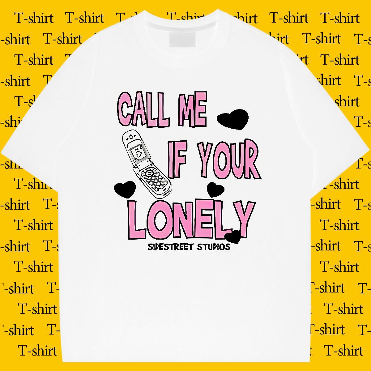 Loose Men Tshirts Hip Hop 230g Pure Cotton DIY Printed Round Neck Short Sleeve letter T Shirt For Man 2024 Designer Tops