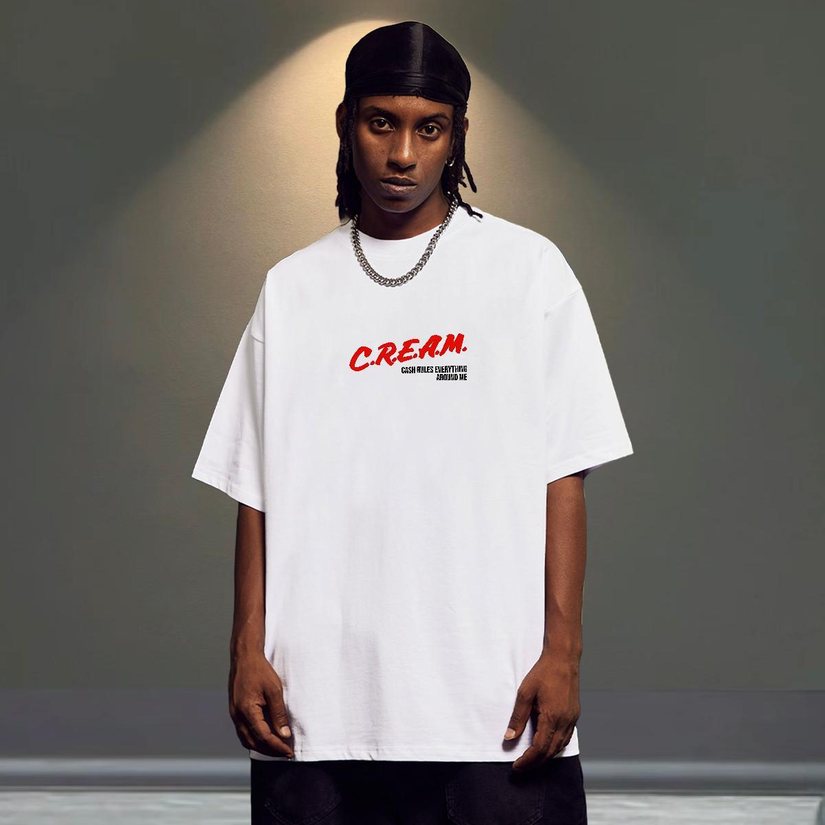 Wholesale Men Tshirts Sports Casual 100% Cotton 230g Black Oversized Crew Neck Breathable letter Man T Shirts Classic Wear
