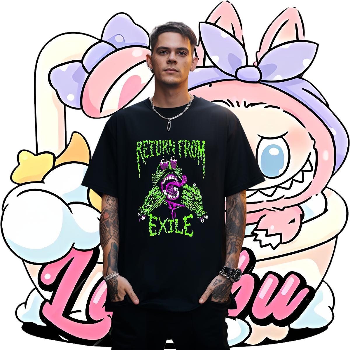 Brand Men Tshirts 100% Cotton 230g Sports Casual cry O Neck Short Sleeves T Shirt For Man Wholesale DIY Printed Tees Shirts