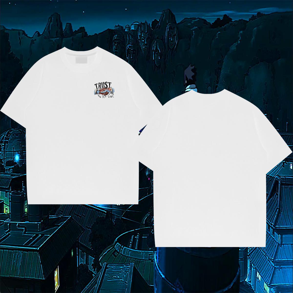 Classic Outdoor Tshirts trust Breathable Crew Neck 230g 100% Cotton Men T Shirts Designer DIY Anime Tops Shirt