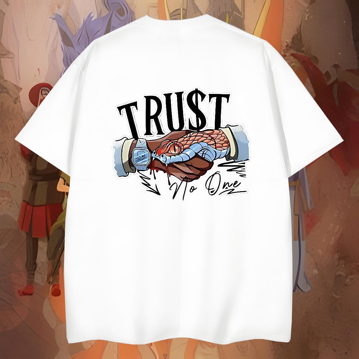 Popular Men Tshirts Anime Printing Street 230g Cotton DIY Printed Short Sleeve Soft snake T-Shirts for Men Free Shipping Clothes