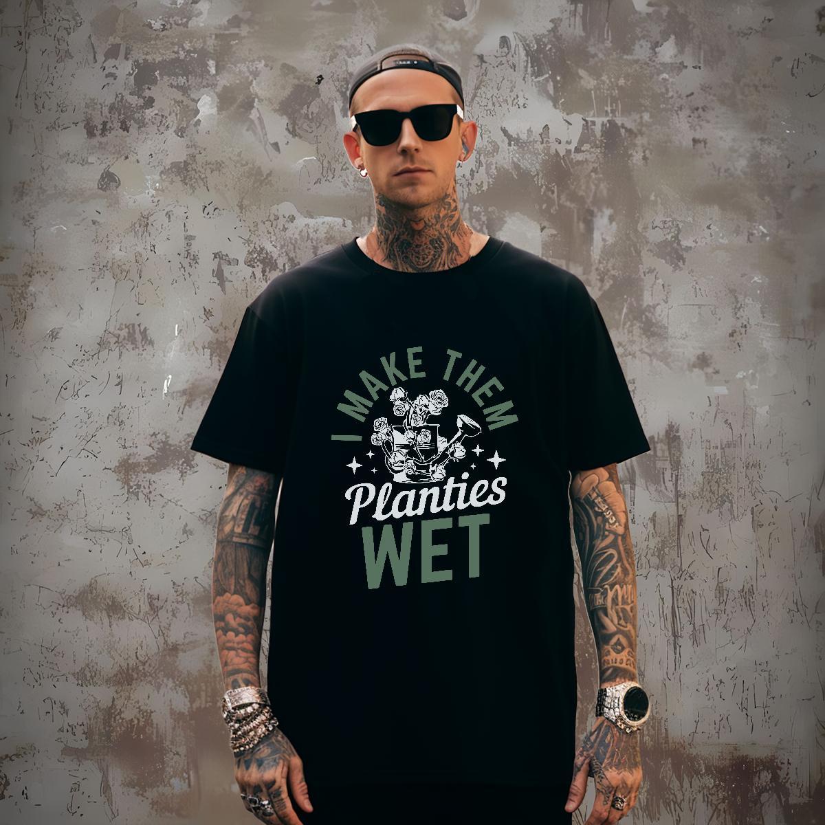 Wholesale monogram Men T Shirts Street Casual Men Clothes T-Shirt 230g 100% Cotton Brand Crew Neck Breathable Black White Tees
