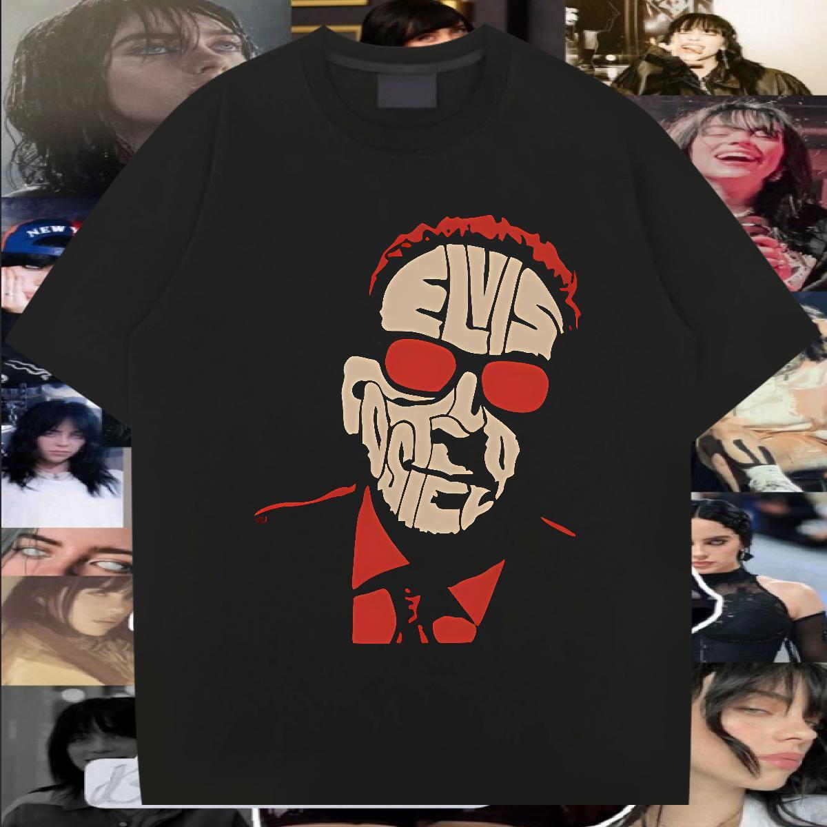 Classic Casual scary Couples T Shirts 100% Cotton 230g Mens T Shirts Custom Printed Home Outdoor Short Sleeve O-Neck High Quality Clothings