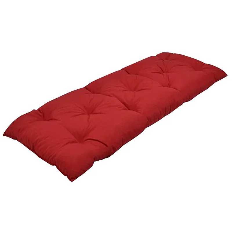 1Pcs Outdoor Garden Bench Cushion Solid Color Thicken Sun Chair High Back Cushion Non-slip Tatami Sofa Stool CushionXJ240821