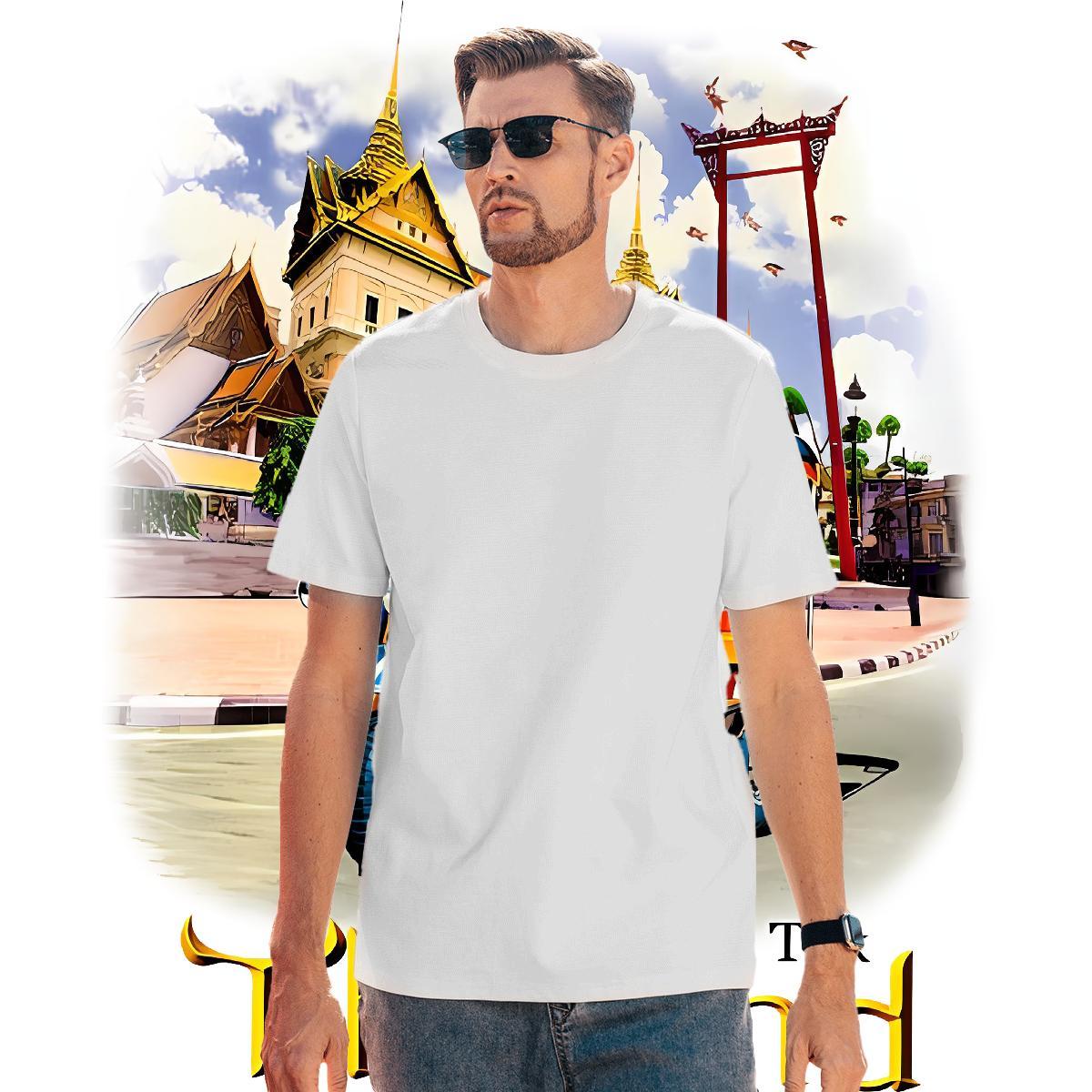Fashion Designer Tshirt for Man Woman 230g Pure Cotton Outdoor scary O-Neck Short Sleeve T shirt Cool Design Custom Big Size Tees