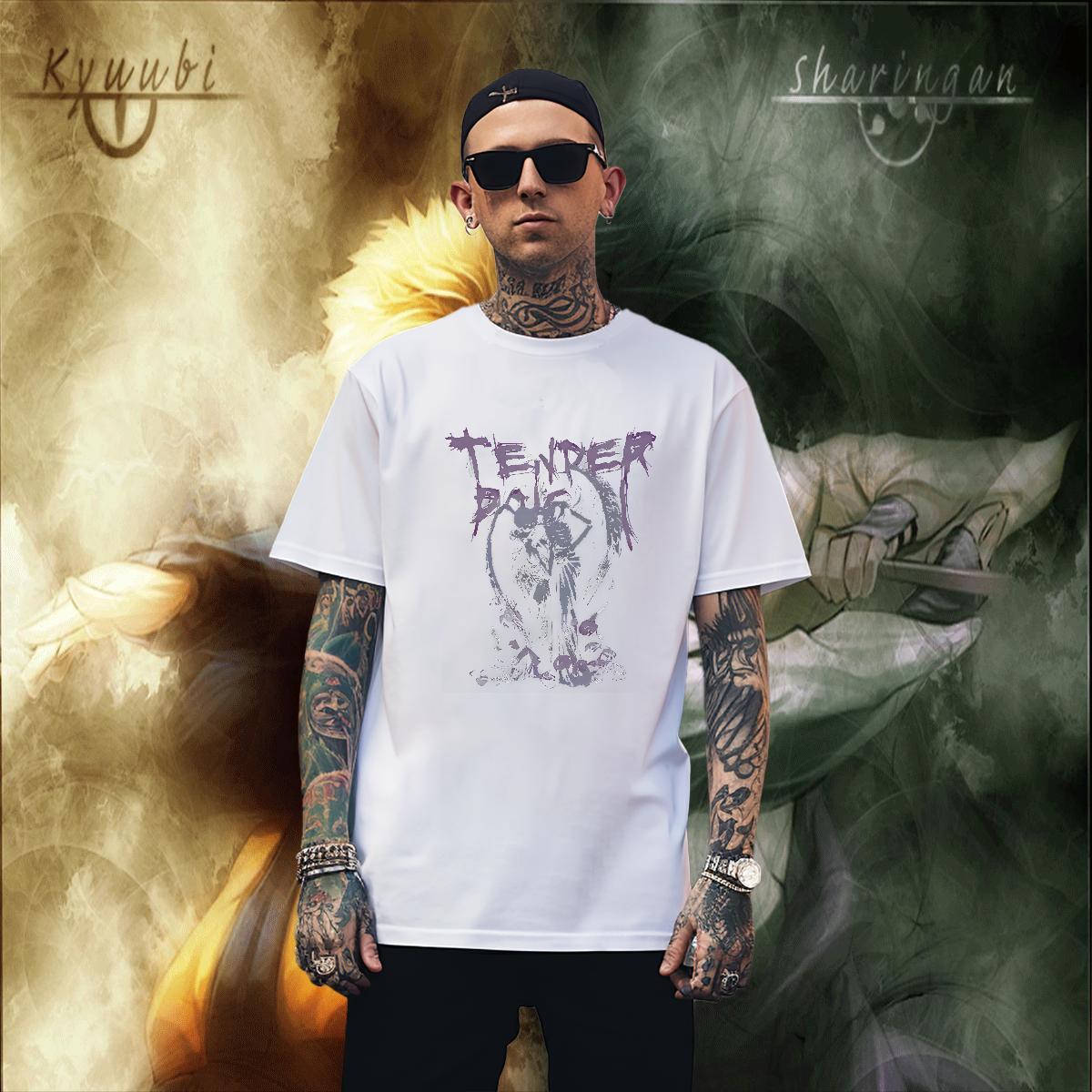Classic skull Man T Shirts Street Men Tops Tees 100% Cotton 230g DIY Customized Breathable Oversized 4XL Tshirts