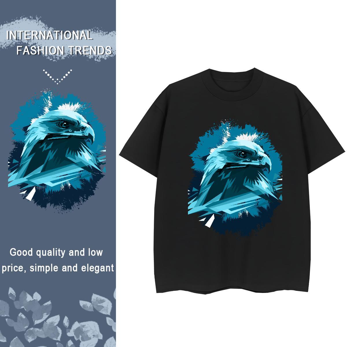 Classic T Shirts Women Breathable 230g Cotton Unisex Tshirts Black White cool Street Wear 5A Top Shirts